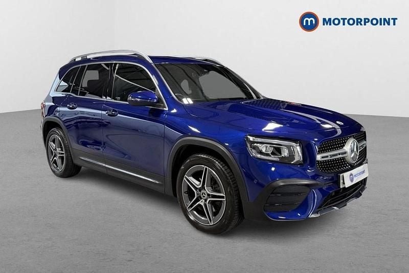 Blue Used 2022 Mercedes GLB200 AMG Line Premium SUV | £25,599 (Good price) - Image 1/4