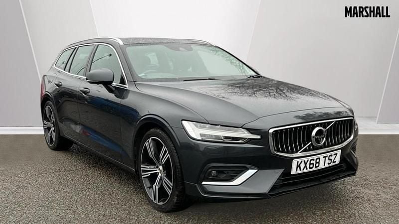 Used Volvo V60 Inscription 150 HP (110 kW) 2018 Grey Estate