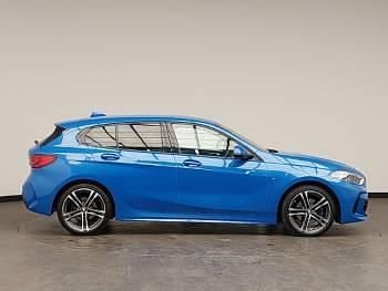 Used BMW 118 M Sport 136 HP (100 kW) 2021 Blue Hatchback