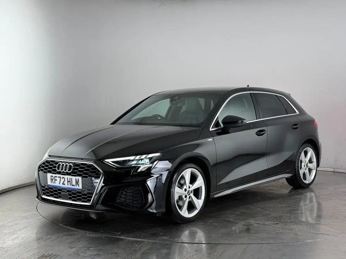 Used Audi A3 Sportback S-Line 200 HP (147 kW) 2022 Black Hatchback