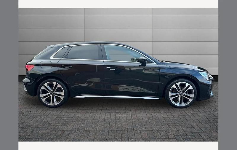 Used Audi A3 S-Line 150 HP (110 kW) 2024 Black Hatchback