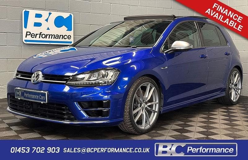 Used VW Golf VII R 360 HP (264 kW) 2016 Blue Hatchback