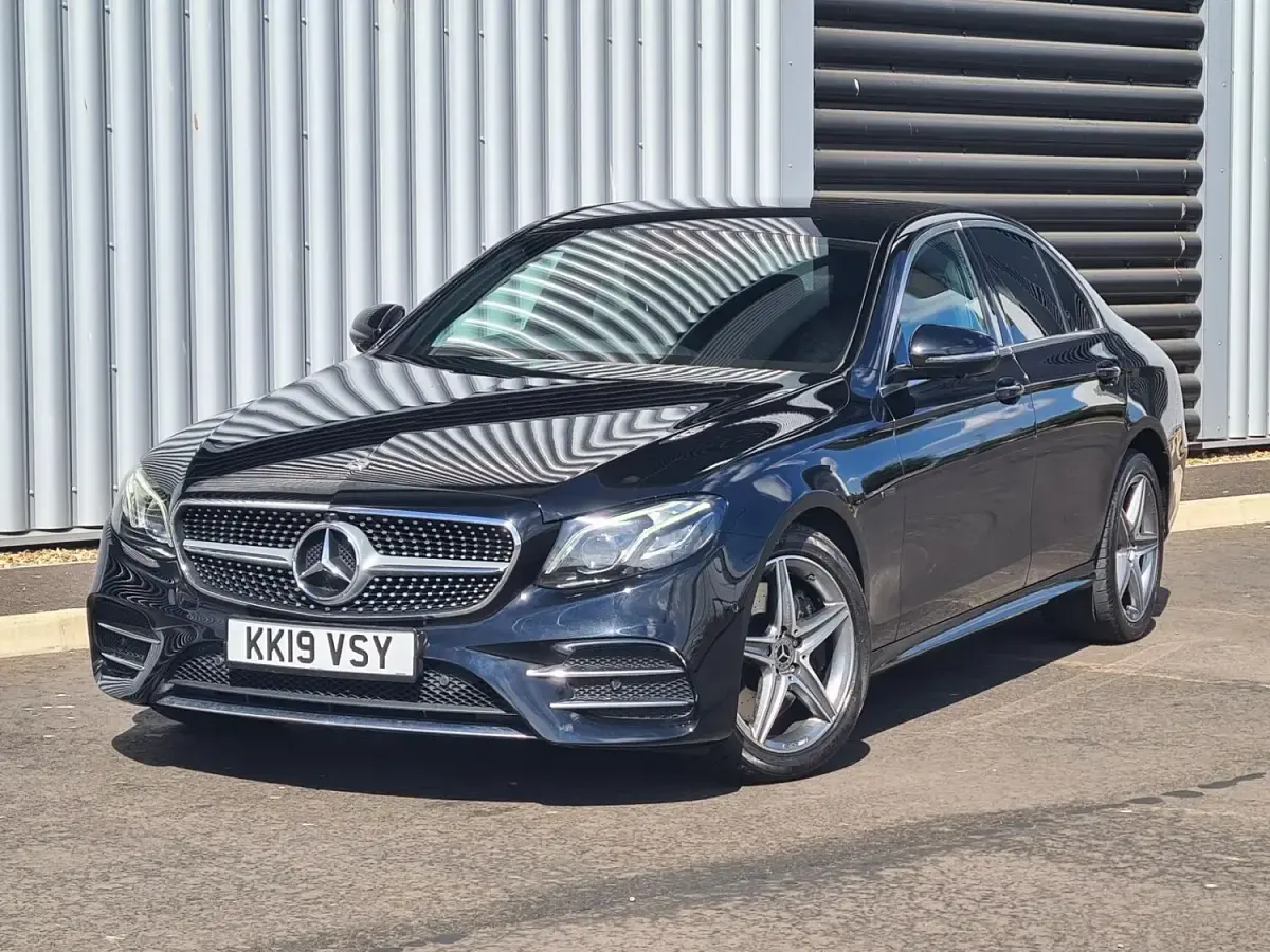 Used Mercedes E300 AMG Line Premium 2019 Black Sedan