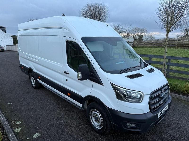 Used Ford Transit 130 HP (95 kW) 2022 White Van