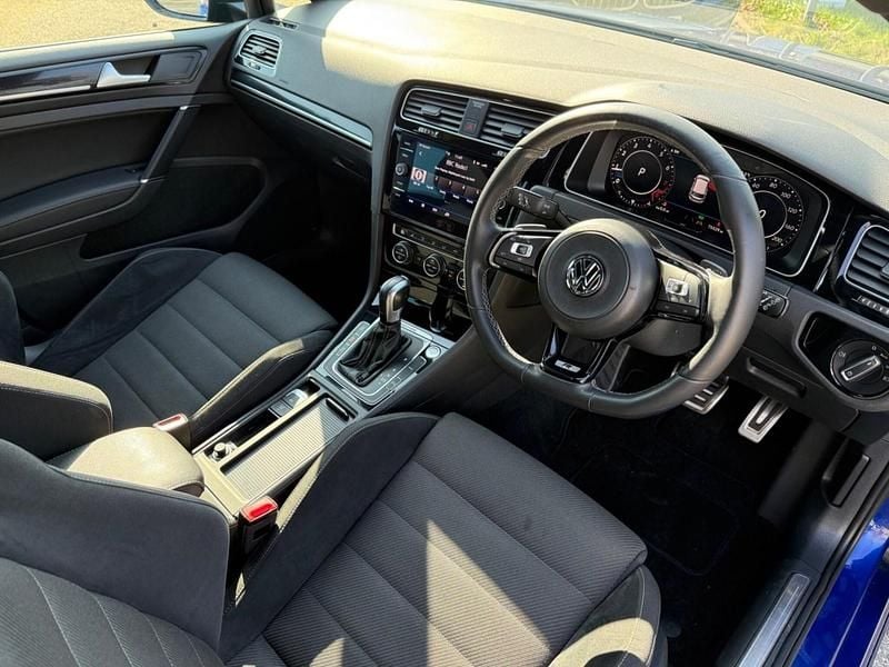 Used VW Golf VII R 2020 Blue Hatchback