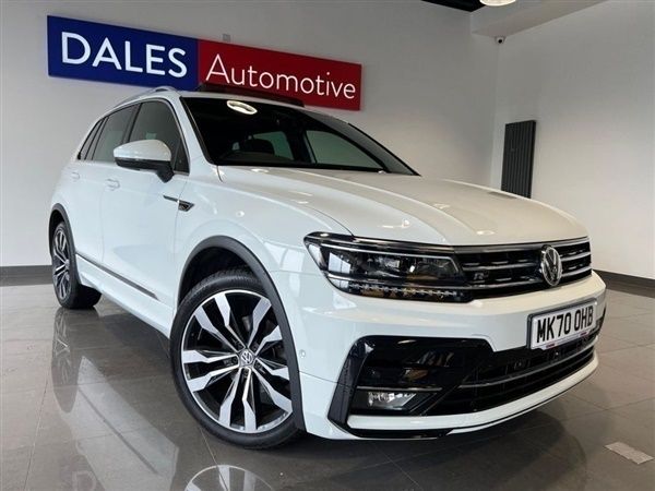 White Used 2020 VW Tiguan R-line SUV | £29,994 - Image 1/1