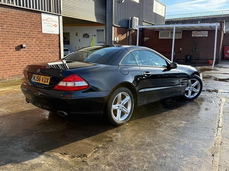Used Mercedes SL350 272 HP (200 kW) 2006 Black Cabriolet