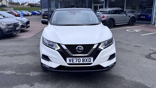 Used Nissan Qashqai Acenta Premium 2020 White SUV