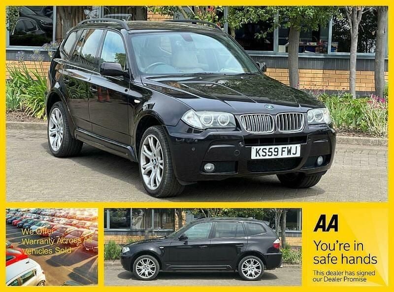 Black Used 2010 BMW X3 M Sport SUV | £6,995 - Image 1/4