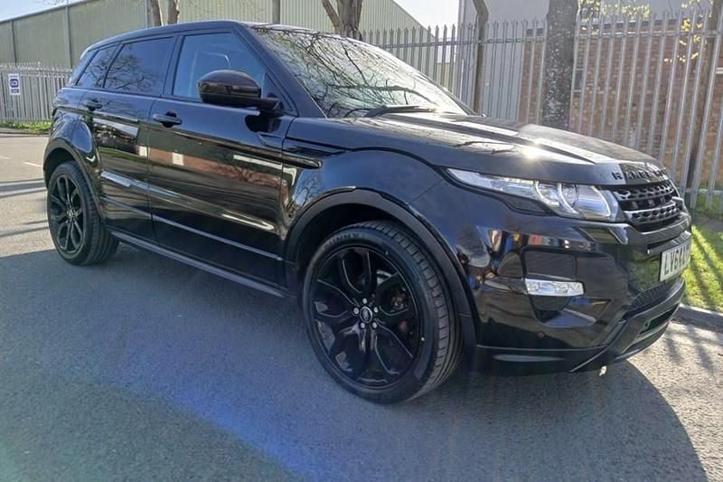 Used Land Rover Range Rover evoque Dynamic 2014 Black SUV