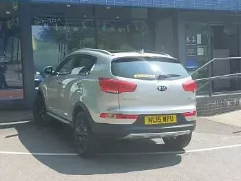 Used Kia Sportage 2015 Silver SUV