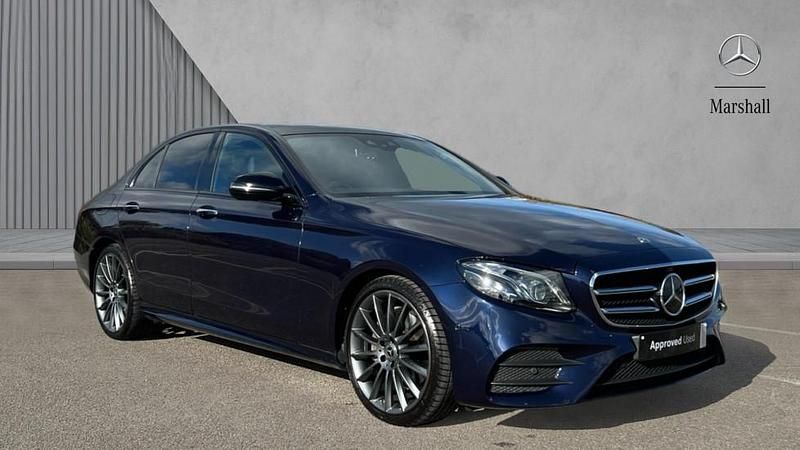 Blue Used 2020 Mercedes E220 AMG line Sedan | £25,250 (Expensive) - Image 1/4