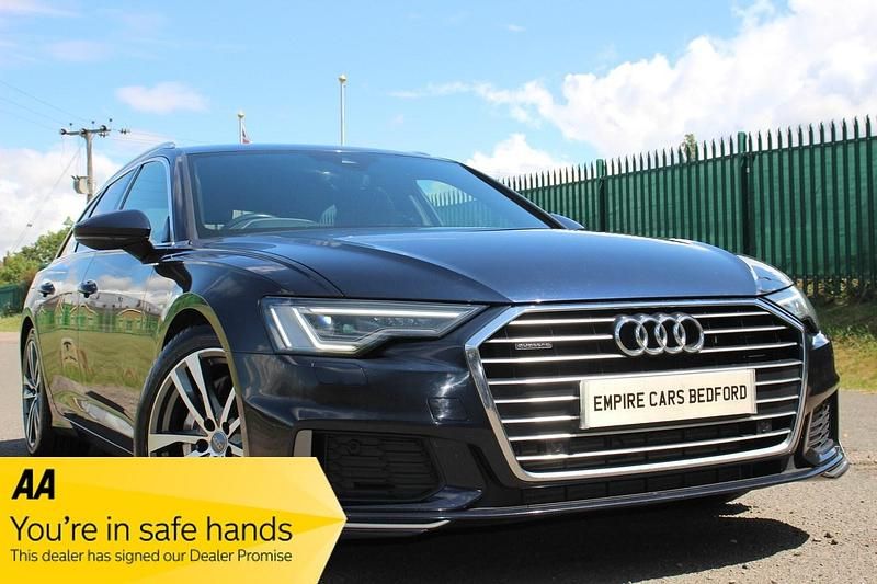 Blue Used 2019 Audi A6 S-Line Estate | £21,995 (Good price) - Image 1/3