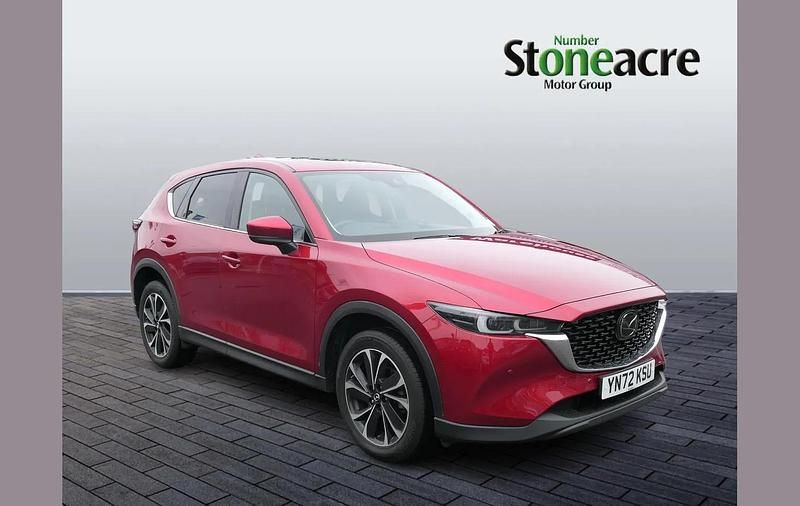 Red Used 2022 Mazda CX-5 Inclusive SUV | £18,495 (Fair price) - Image 1/4