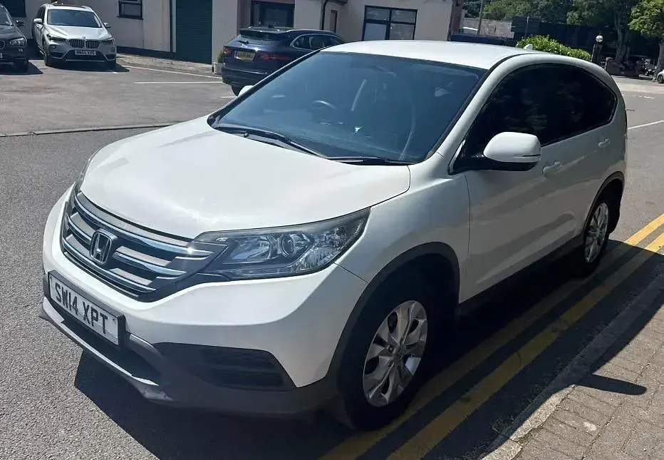 Used Honda CR-V S 153 HP (112 kW) 2014 White SUV
