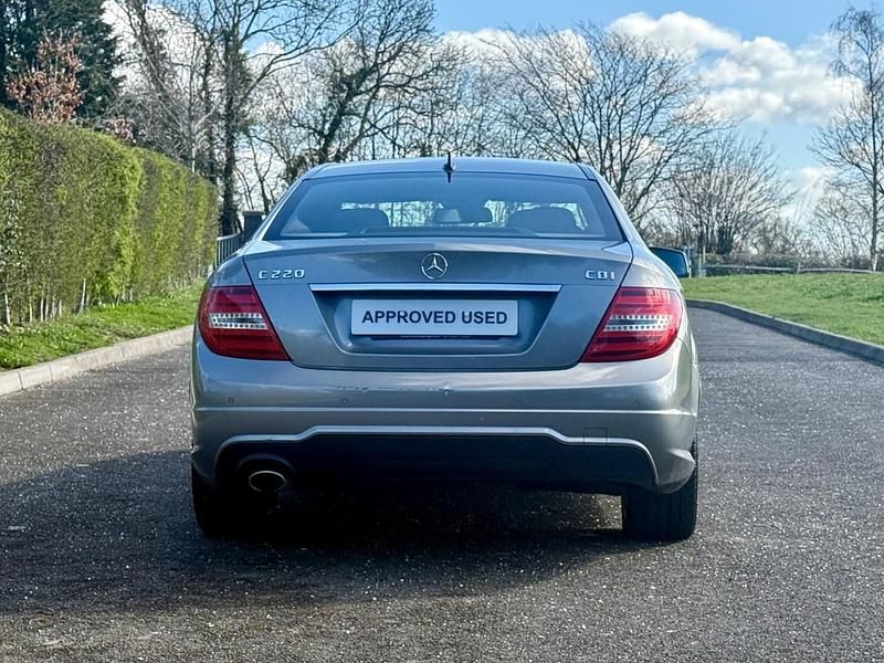 Used Mercedes C220 AMG 170 HP (125 kW) 2012 Silver Coupe