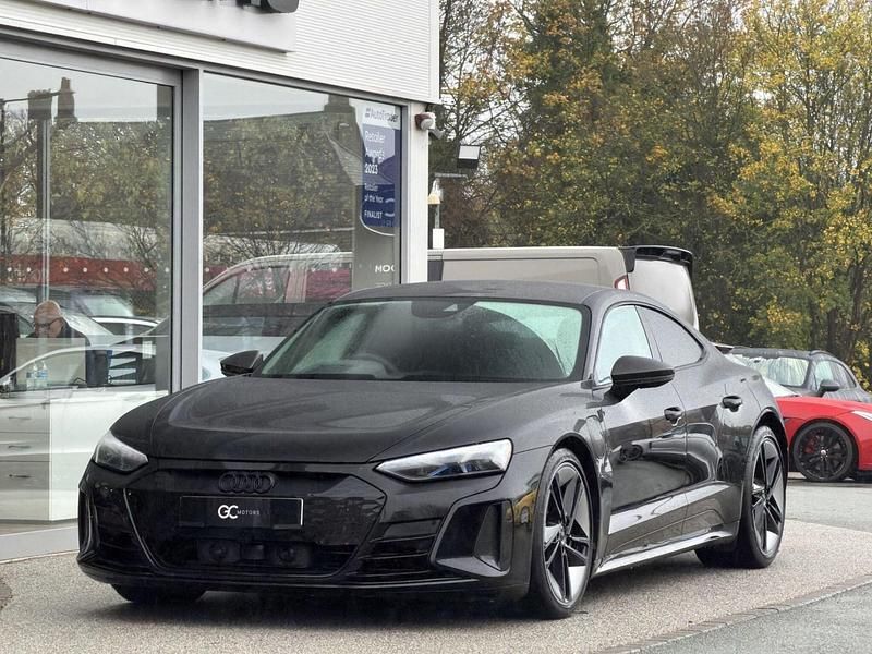 Black Used 2022 Audi e-tron GT quattro Sport Sedan | £50,990 (Super price) - Image 1/3