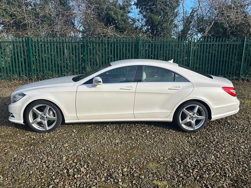 Used Mercedes CLS350 AMG 2014 White Coupe