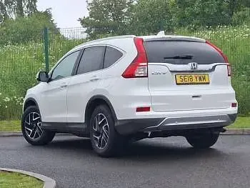 Used Honda CR-V Hybrid 2018 White SUV