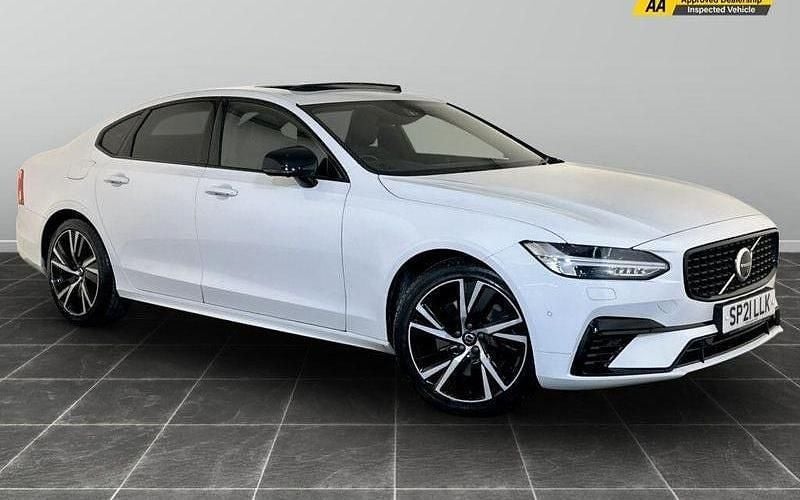 White Used 2021 Volvo S90 R-Design Sedan | £18,695 (Super price) - Image 1/2