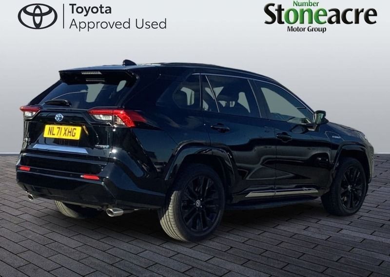 Used Toyota RAV4 Hybrid Edition 222 HP (163 kW) 2021 Galaxy black SUV