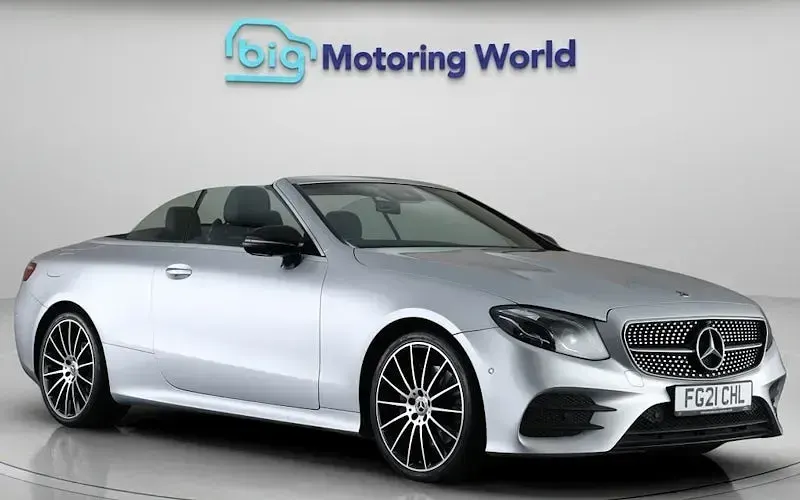 Used Mercedes E220 AMG line 194 HP (142 kW) 2021 Cabriolet