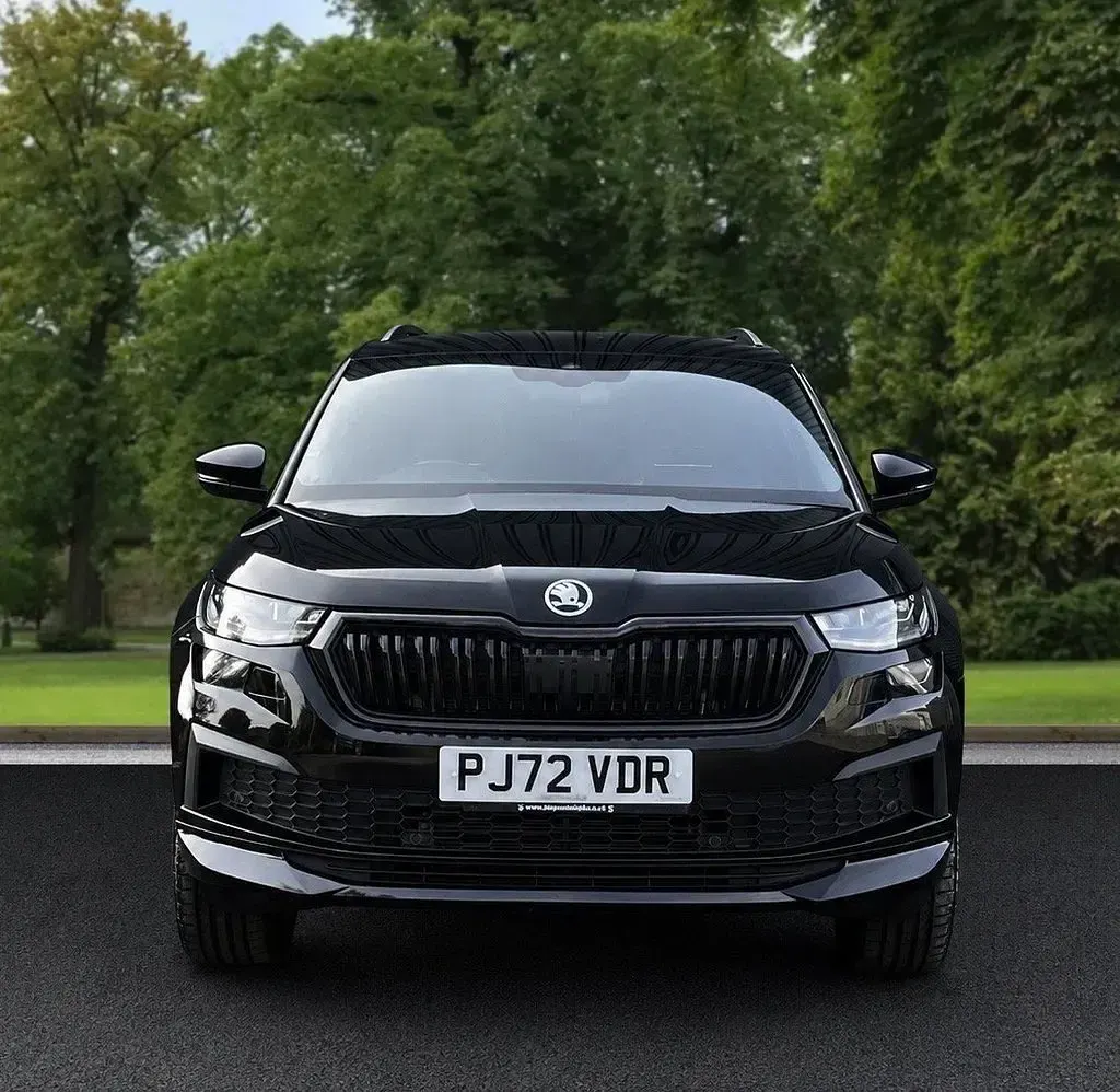 Used Skoda Kodiaq SportLine 150 HP (110 kW) 2022 Black SUV