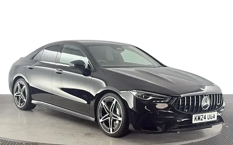 Used Mercedes CLA35 AMG Premium 320 HP (235 kW) 2024 Black Coupe