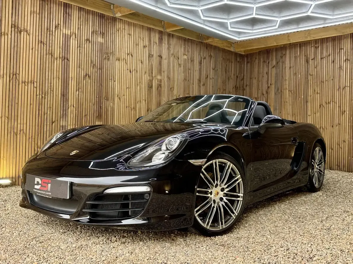 Used Porsche Boxster 265 HP (194 kW) 2015 Black Cabriolet
