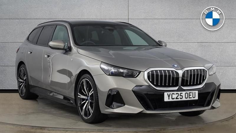Grey Used 2025 BMW 530e M Sport Estate | £43,945 (Super price) - Image 1/4