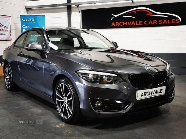 Grey Used 2018 BMW 218 Sport Line Coupe | £9,250 (Fair price) - Image 1/4