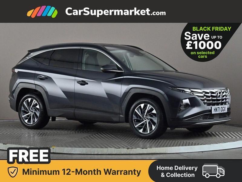Grey Used 2021 Hyundai Tucson Premium SUV | £17,397 (Fair price) - Image 1/3