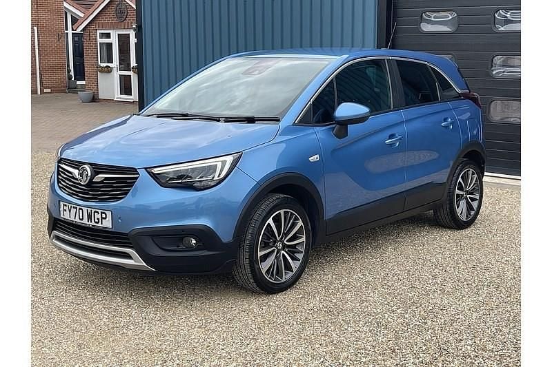 Used Vauxhall Crossland X Elite 130 HP (95 kW) 2020 Blue SUV