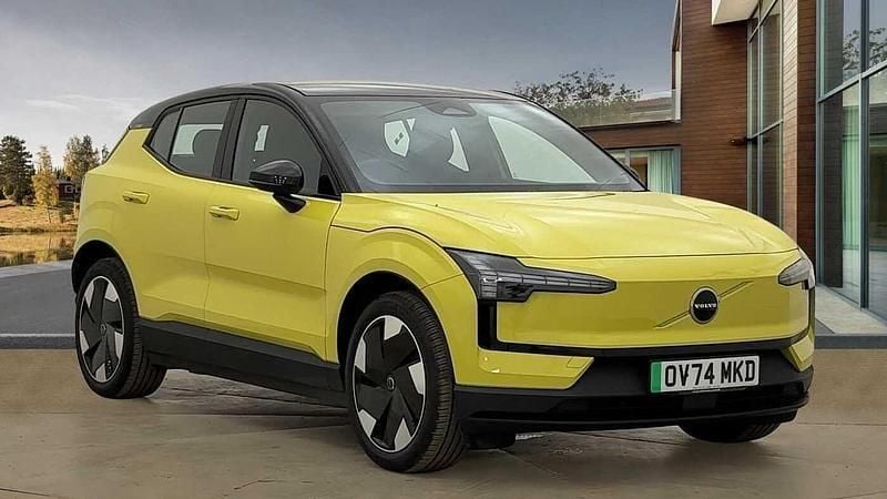 Yellow Used 2024 Volvo EX30 Performance SUV | £31,500 (Good price) - Image 1/4