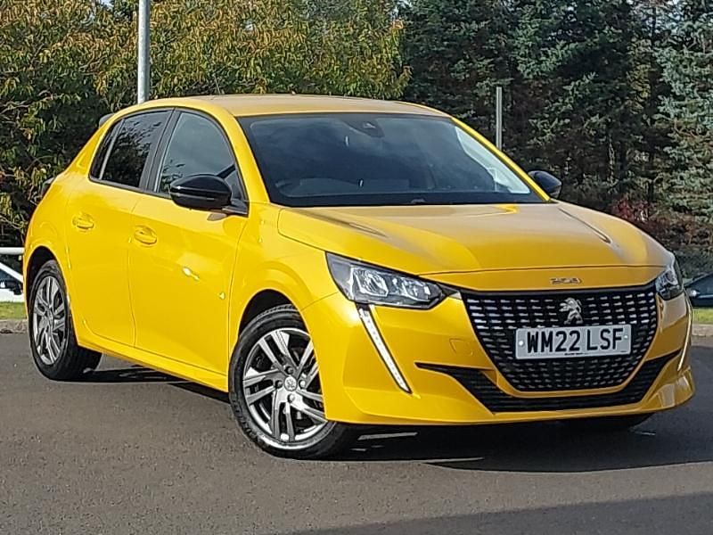 Yellow Used 2022 Peugeot 208 Active Premium Hatchback | £14,998 (Fair price) - Image 1/4