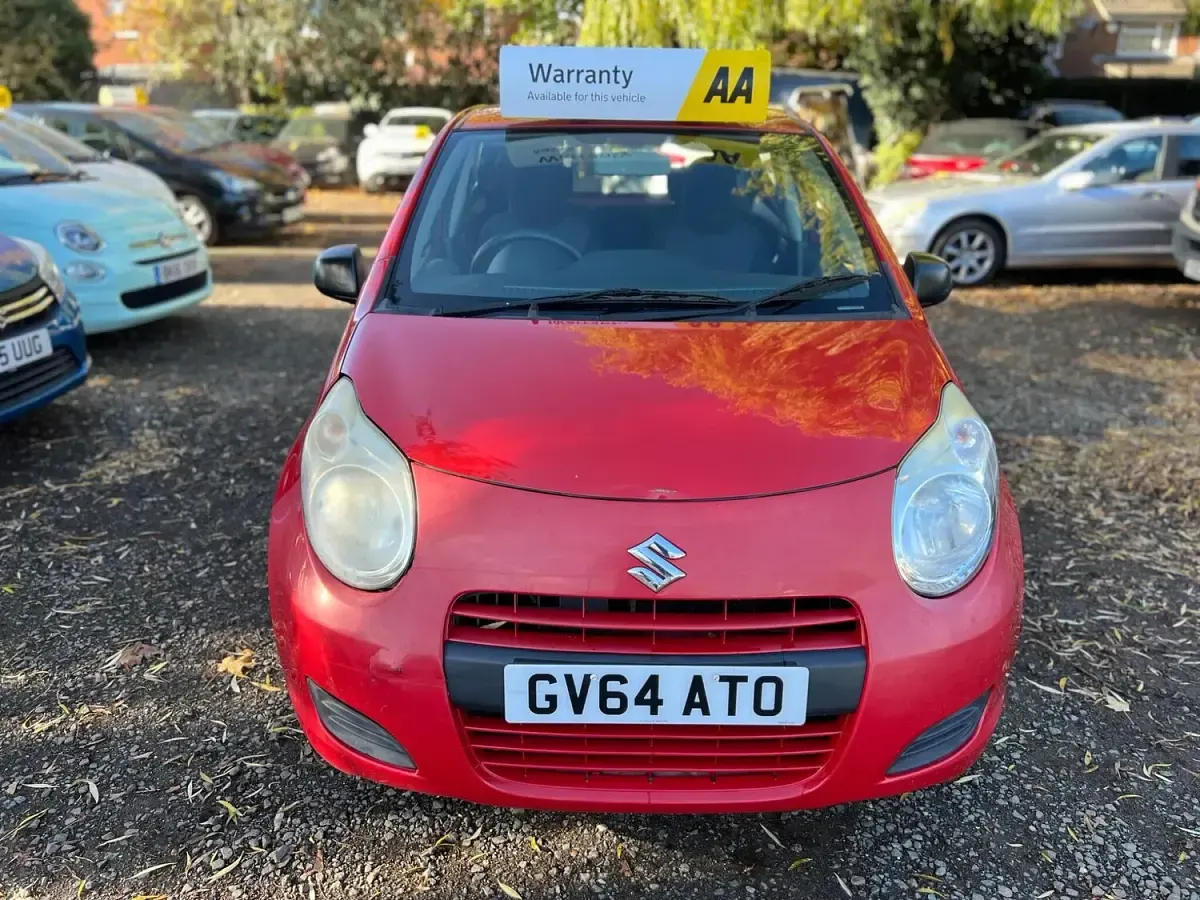 Used Suzuki Alto 68 HP (50 kW) 2014 Red Hatchback
