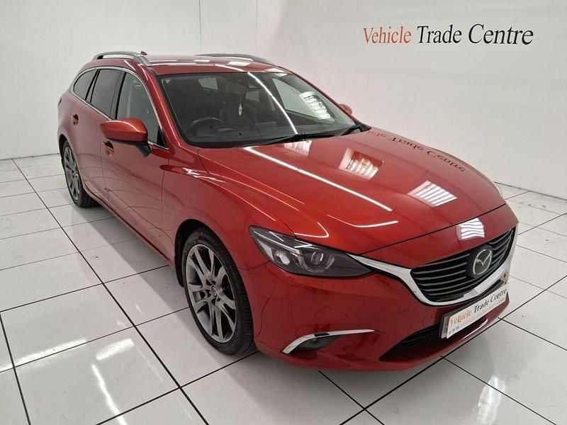 Red Used 2016 Mazda 6 Inclusive Estate | £11,498 (Expensive) - Image 1/4