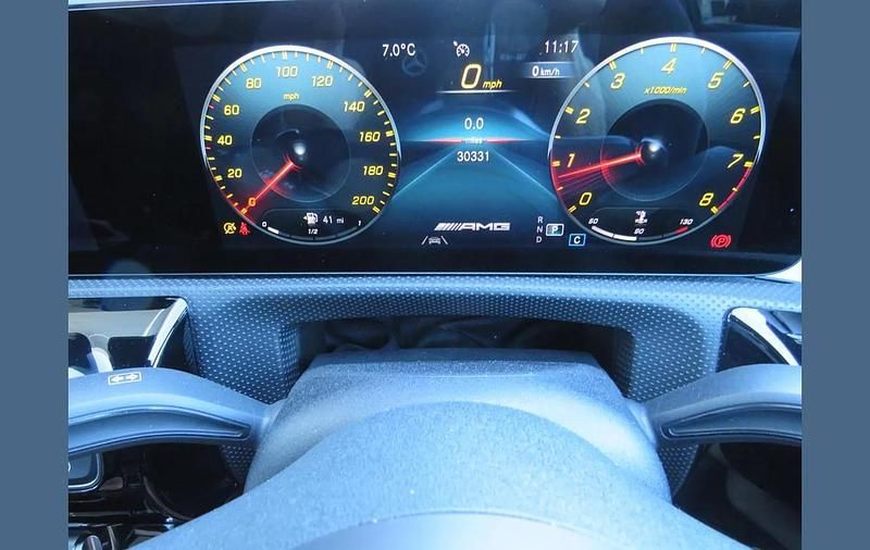 Used Mercedes A45 AMG 421 HP (309 kW) 2021 Grey Hatchback