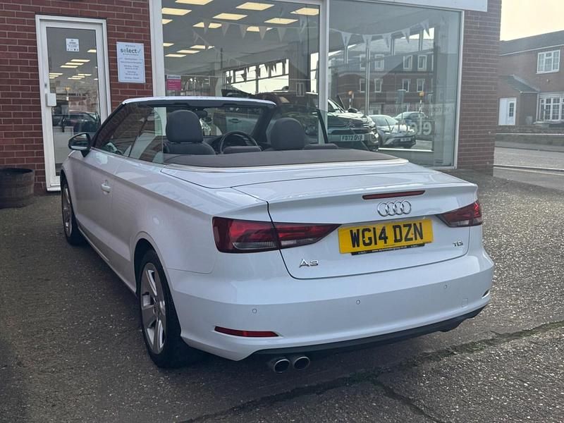 Used Audi A3 Cabriolet Sport 150 HP (110 kW) 2014 White Cabriolet
