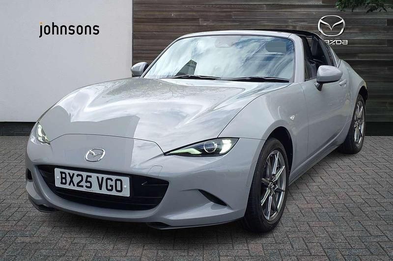Used Mazda MX5 Exclusive-Line 130 HP (95 kW) 2025 Grey Cabriolet