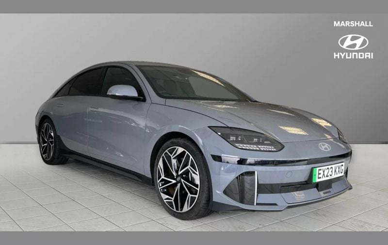 Blue Used 2023 Hyundai Ioniq 6 Premium Sedan | £24,219 (Super price) - Image 1/4
