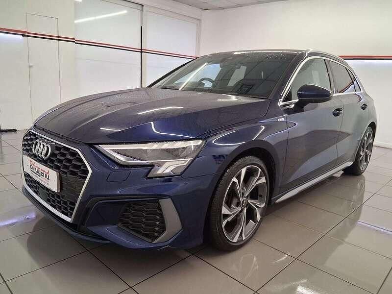 Used Audi A3 S-Line 2023 Blue Sedan