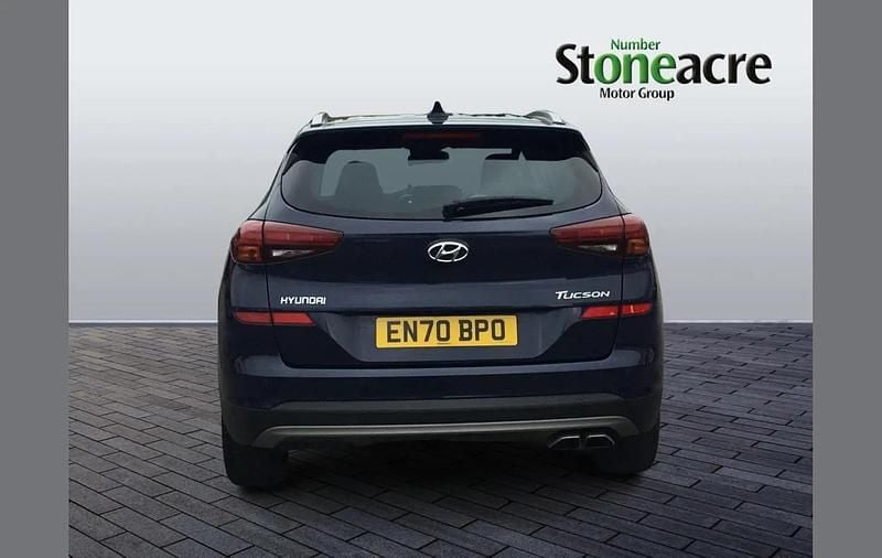 Used Hyundai Tucson SE 116 HP (85 kW) 2021 Blue SUV