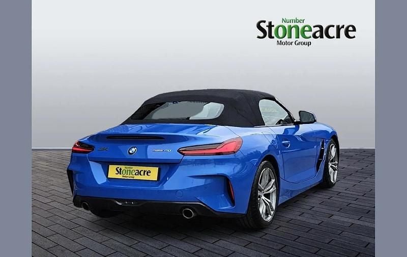 Used BMW Z4 M Sport 194 HP (142 kW) 2020 Blue Cabriolet
