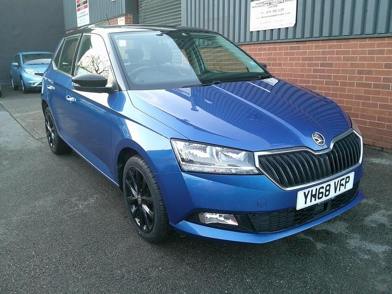 Blue Used 2018 Skoda Fabia Colour Edition Hatchback | £7,995 (Fair price) - Image 1/4