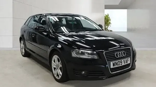 Used Audi A3 Sport 105 HP (77 kW) 2009 Black Hatchback