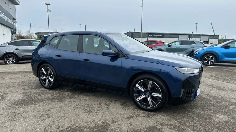 Blue Used 2024 BMW iX M Sport SUV | £53,977 (Fair price) - Image 1/3