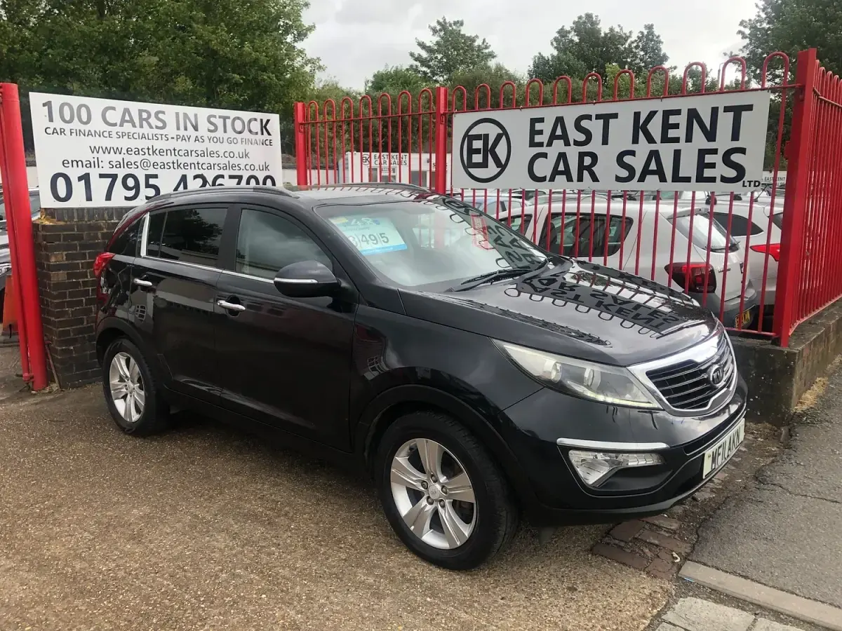 Used Kia Sportage 115 HP (84 kW) 2011 Black SUV