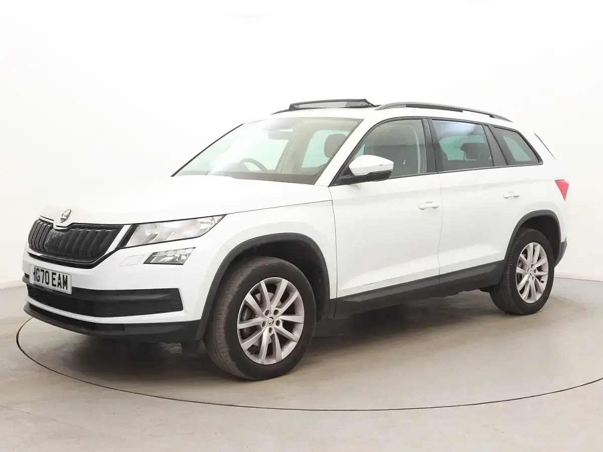 Used Skoda Kodiaq SE 150 HP (110 kW) 2021 White SUV