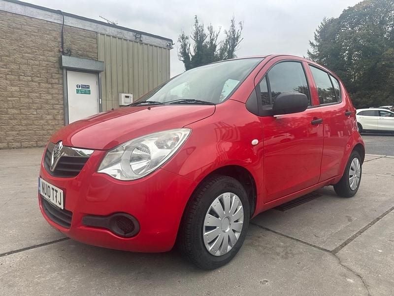 Used Vauxhall Agila Expression 65 HP (47 kW) 2010 Red MPV